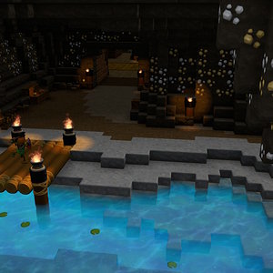 Another view of the mine front